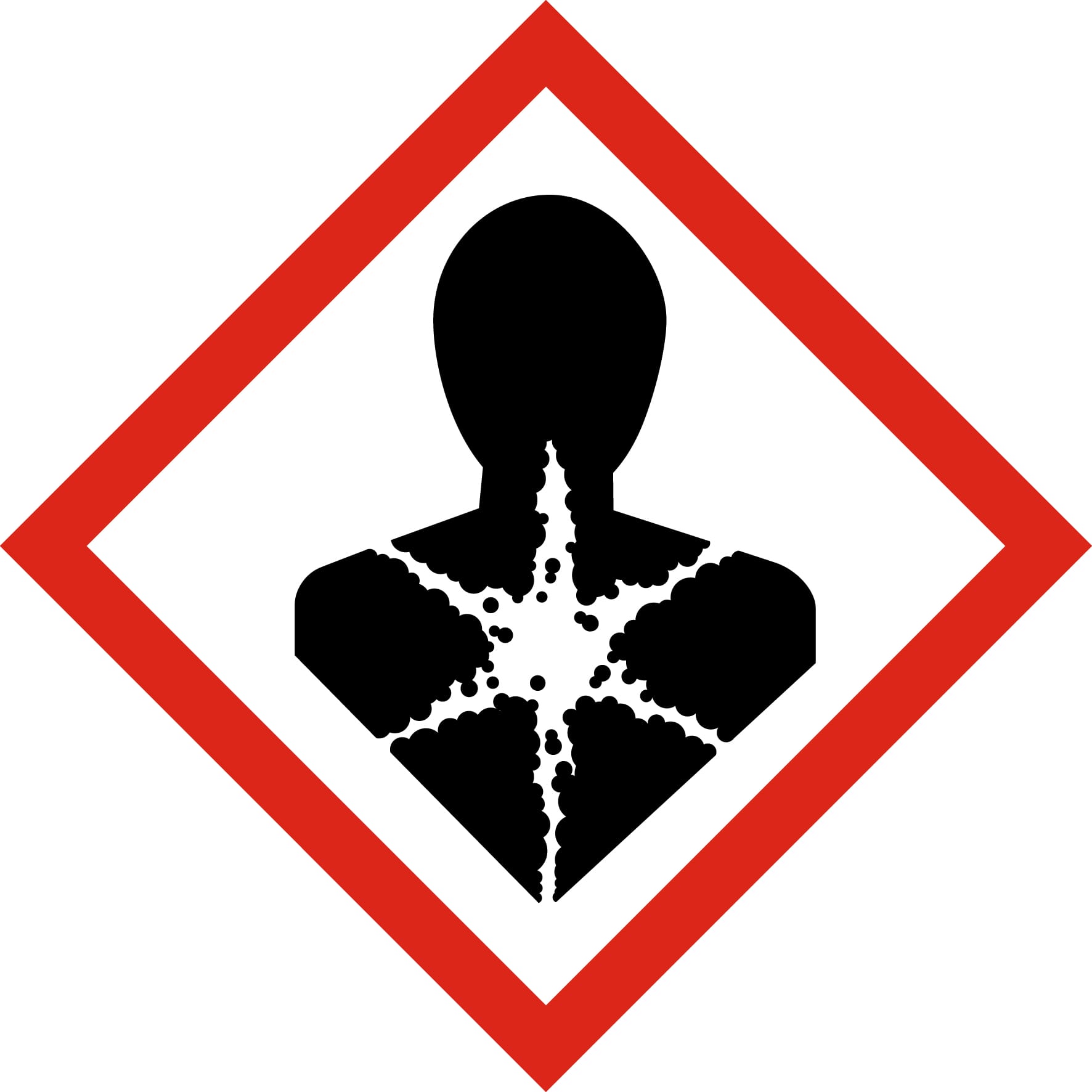 Pictogramme danger pour la santé